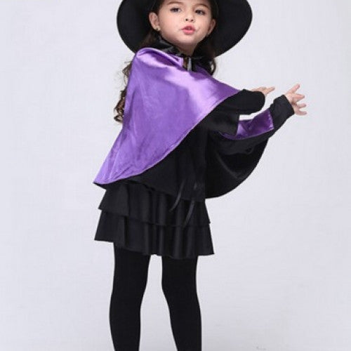 Girls Halloween Witch Dress